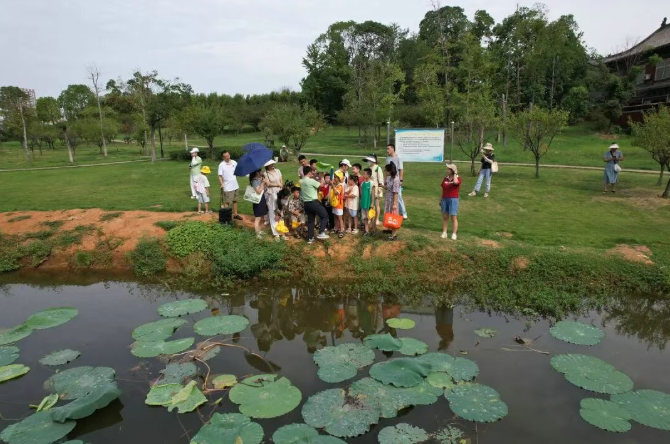 协会成功举办"湿地魔法师"亲子科普活动(图3) image.png